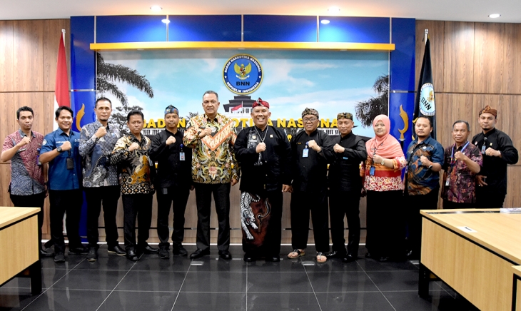 Pimti Kemenkumham Jabar Lanjutkan Sinergitas Dengan Bersama BNNP Jawa Barat